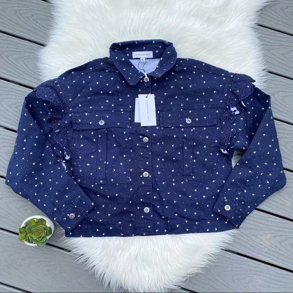 Something Navy Jackets & Blazers - Something Navy Denim Jacket